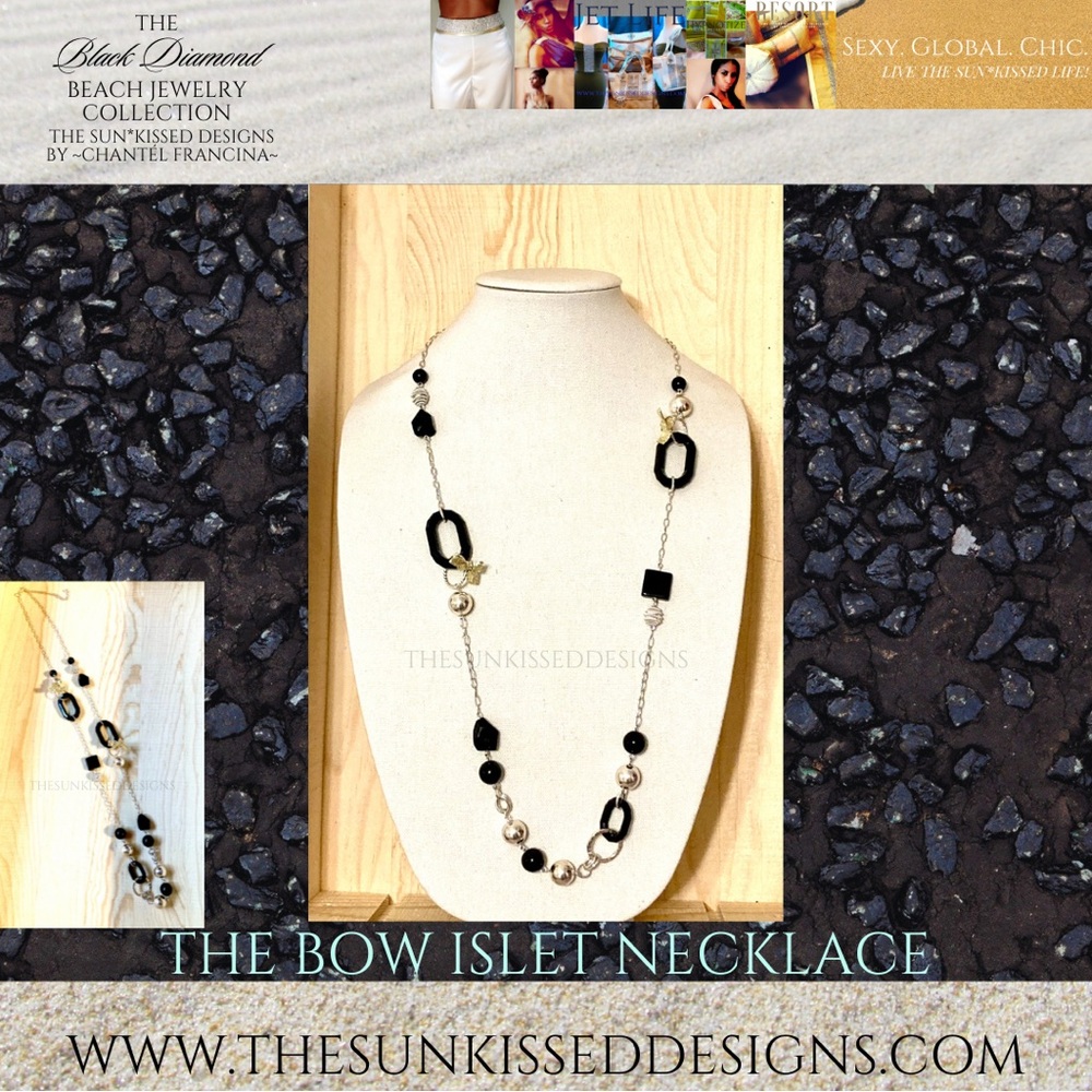 The Bow Islet Necklace by The Sun*Kissed Designs By ~Chantél Francina~